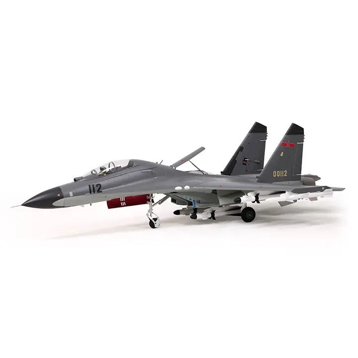 FMS Twin 70mm EDF J-11 Fighter PNP Electric RC Airplane - High-Speed, 80A ESCs, Full-Motion Tail, Metal Gear, LED Nav Lights, Includes Lipo, Radio-Controlled Aeroplanes (PNP=Requires TX; Transmitter, Receiver, Charger Not Included), Su-27 Heritage Look, 1