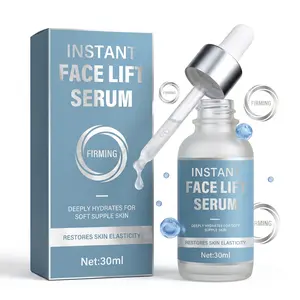 Firming Face Serum with Hyaluronic Acid & Peptides – Hydrating Anti-Aging Essence for Smoother, Supple Skin – Lightweight, Fast-Absorbing Daily Facial Treatment – 30ml