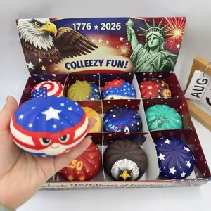2026 US Independence 250th Anniversary Special Design Background PU Slow Rebound Soft Toy