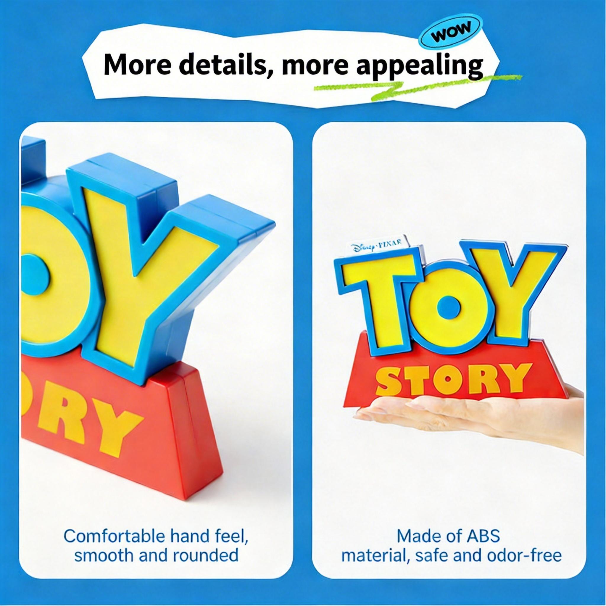 ，MINISO Disney Pixar LED Night Light USB Cute Bedside Desk Decor NightLight DeskDecor CuteGadgets for Bedroom, Bathroom, Stairs, Hallway, Gift for Fans & Friends