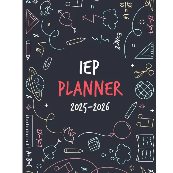 2025-2026 IEP Planner Calendar for Special Education Teachers, Organizer with 30-Student Caseload Support & Planning Tools for Academic Year