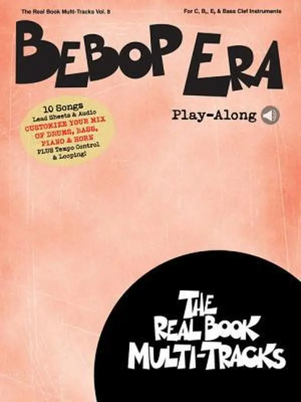 Used Book - Bebop Era Play-Along: Real Book Multi-Tracks Volume 8 by Hal Leonard Corp. (Paperback, English) - 0.4 lbs, 10 songs, accurate lead sheets, audio tracks, looping
