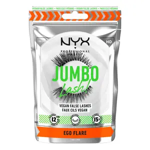 Jumbo Lash! Naturally Voluminous Re-Usable Vegan False Lashes, NYX Professional Makeup