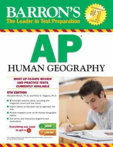 USED-Barron's AP Human Geography by Meredith Marsh Ph.D. (Paperback)