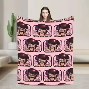 6 7 Disco Wizard Emote Clashes Royales Blankets Coral Fleece Plush Summer  Portable Soft Throw Blankets for Sofa Outdoor Quilt  Christmas gift Dream Weave Home