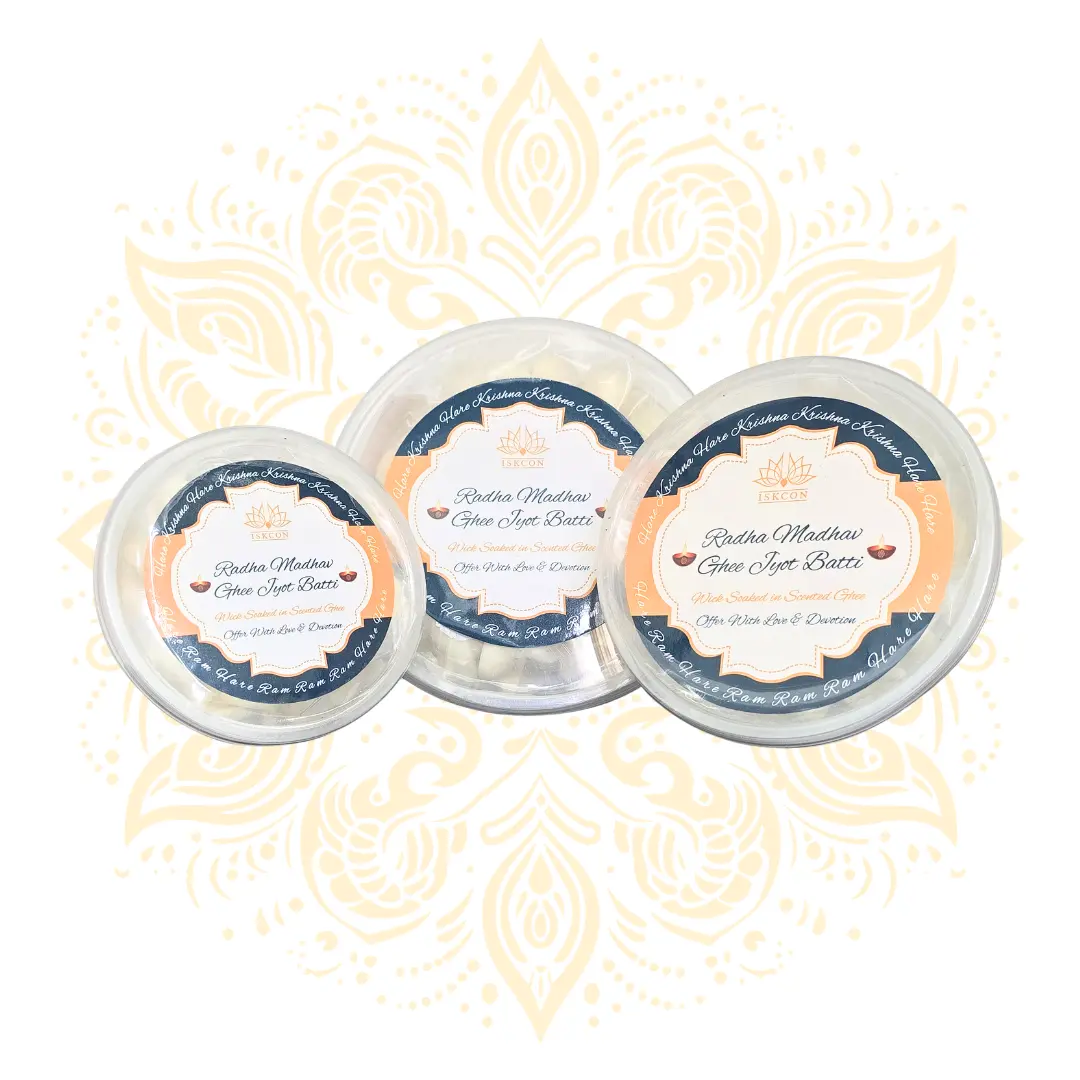 Cow Ghee Cotton Wicks for Oil Lamps
