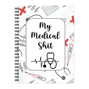 Medical Planner Notebook, Medical Shift Appointment Book, Health Planning & Organizer, Suitable for Doctor & Family, Easy To Read