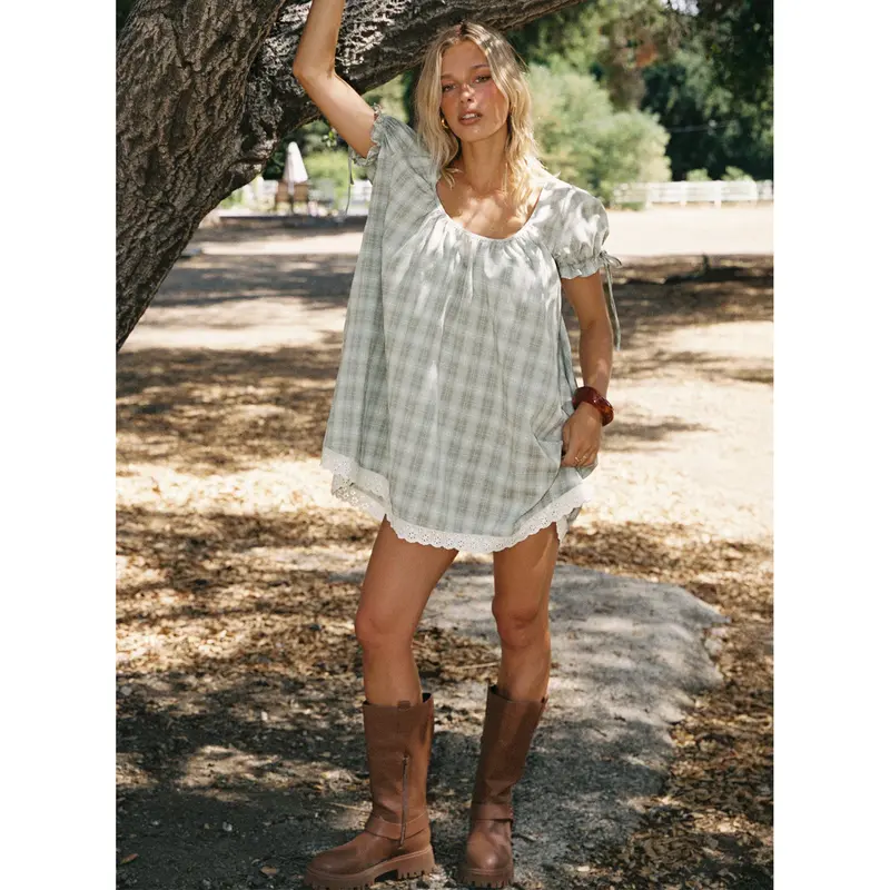 princess polly blue gingham dress - TikTok Shop