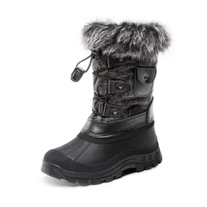 DREAM PAIRS KIDS Waterproof Warm Snow Boots
