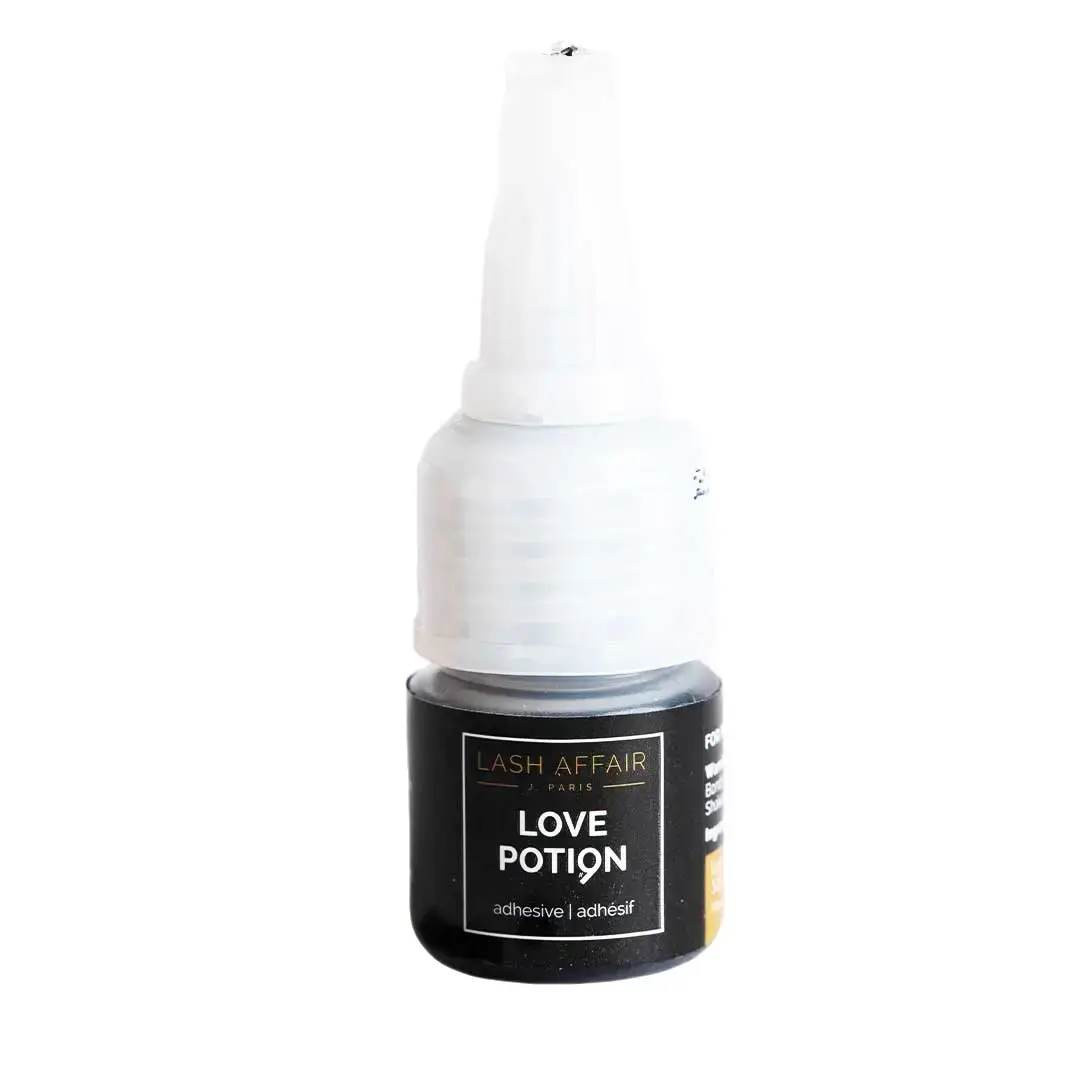 Lash Affair Love Potion #9 High Humidity Lash Extension Adhesive - Medium Viscosity, Latex-Free, 1-3 Second Dry Time, 4-5 Week Shelf Life