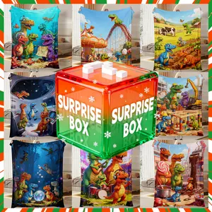 Fluffy Surprise Blankets, Mystery Cow、Dinosaursr Pattern Blanket In Tiktok Shop Air-Conditioned Room Accessory