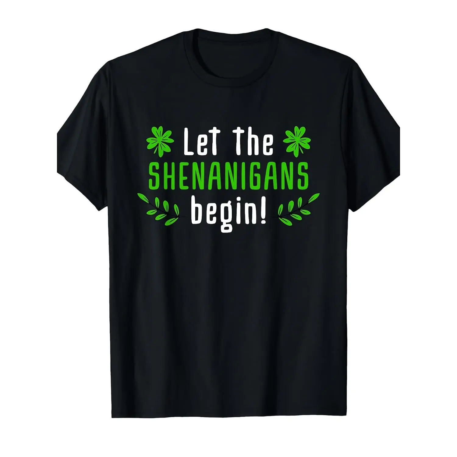 Unisex StPatricksDay Costume TShirt with Irish Shamrock Graphic 220gsm Retro Round Neck Tee for Parades Casual Wear for Men and Women