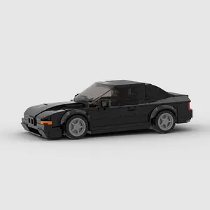 337pcs Black Brick Vintage Sedan Building Block Model – Buildable Classic Car Kit, Building Set, Perfect Christmas, Thanksgiving, Anniversary Gift for Kids & Car Lovers, Display & Collectible Retro Toy