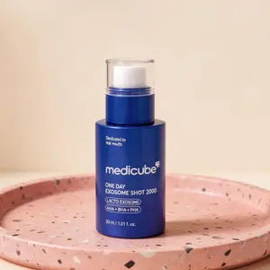 Medicube One Day Exosome Shot 2000 Lacto Exosome Ampoule, Long Lasting Pore Elasticity Repair Serum to Prevent Stretched Sagging Pores