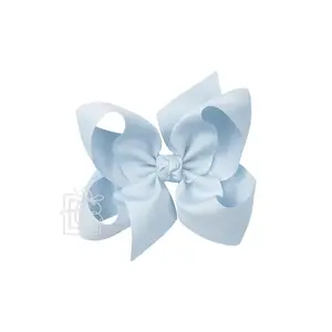 6.5" Millennium Blue Grosgrain Bow