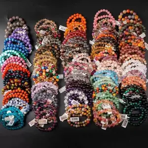 Natural crystal bracelet live link