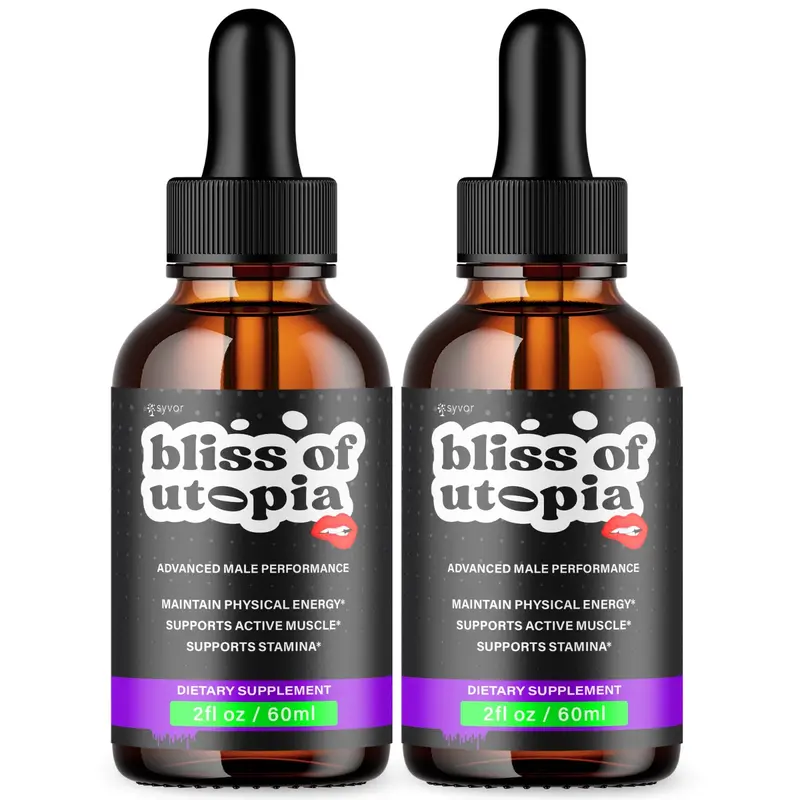 (2 Pack) Bliss of Utopia Support Drops Advanced Vitamin Supplemen 120 Serve Healthcare Fitness Supplement