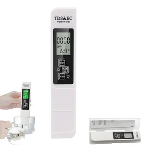 2026 All-New 4 in 1 Tds Meter Digital Water Tester - Accurate and Reliable TDS EC & Temp(°C,°F) Meter - 0-9999ppm - Professional Testing for Drinking Water, RO/DI System, Aquariums etc