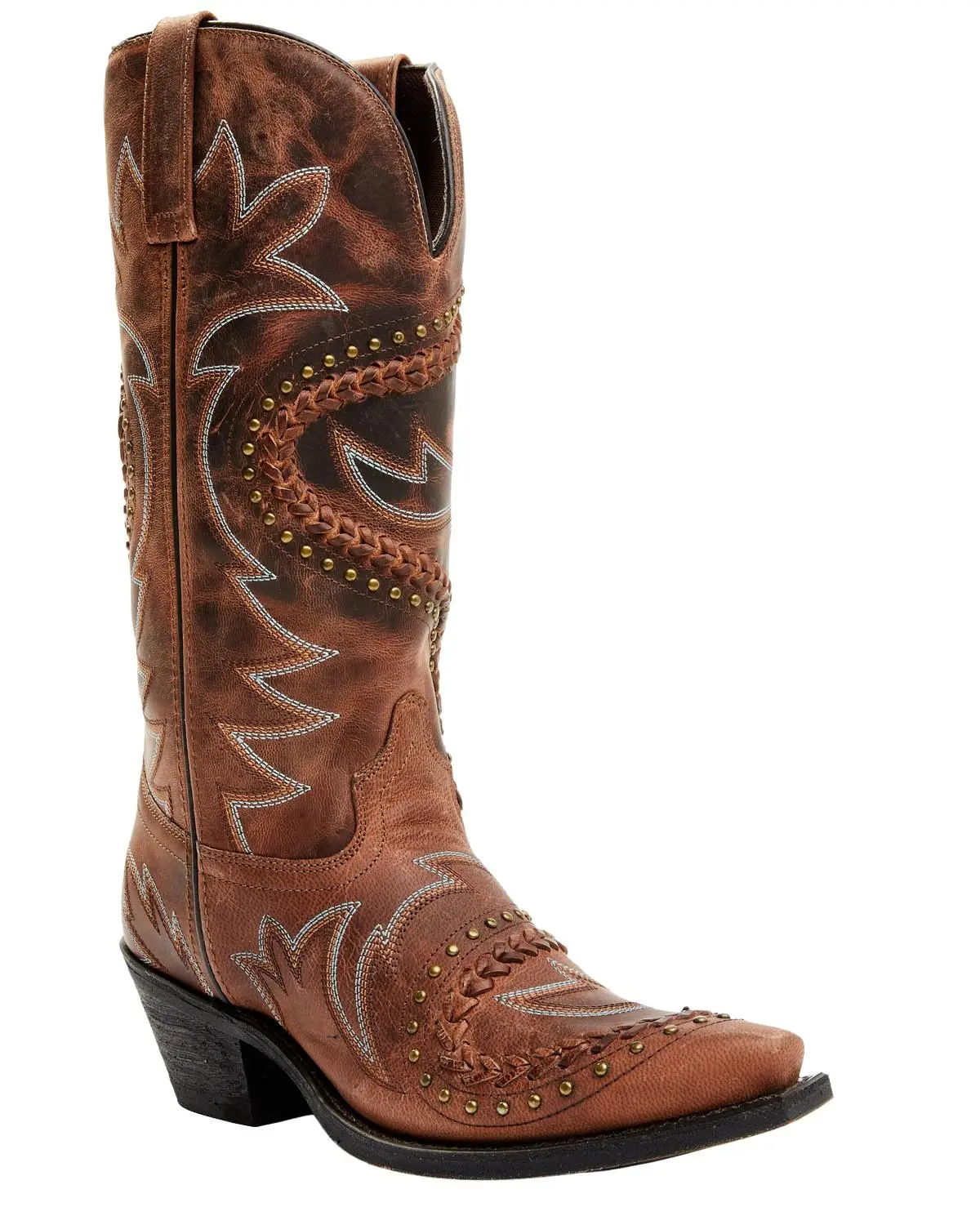 Laredo Women's Distressed Sidewinder Western Boot Snip Toe - 52390