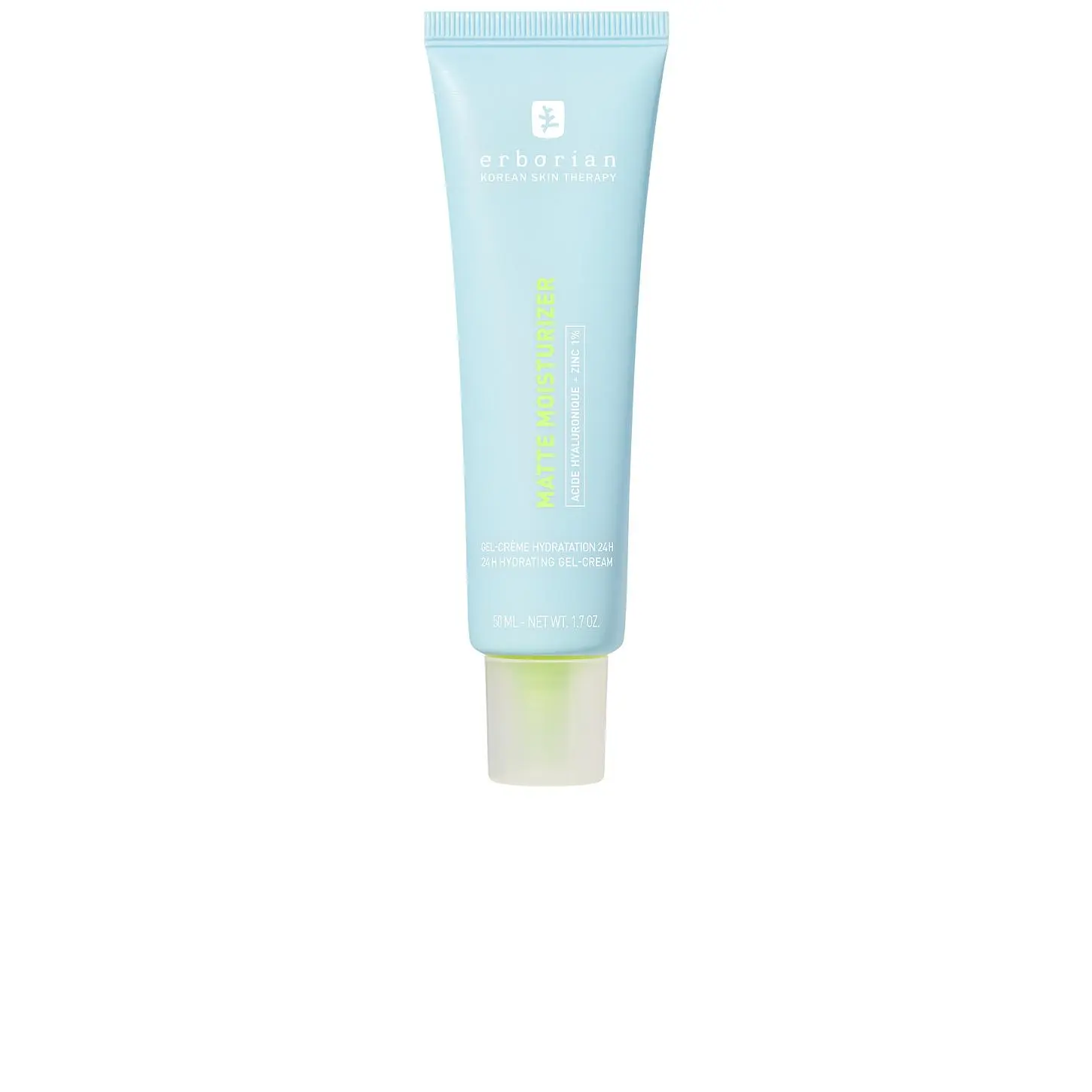erborian Matte Moisturizer For Instant Mattifying Effect With Hyaluronic Acid And 1% Zinc 50mL