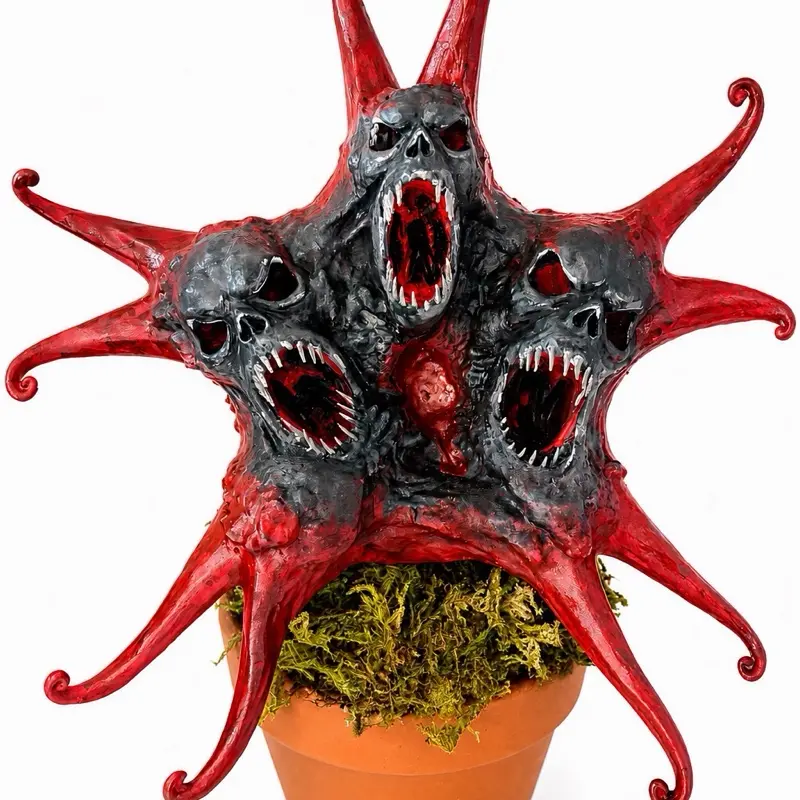 Stinkhorn Skull Mushroom - Edible Fungi for Culinary Use, Natural Foraging Find