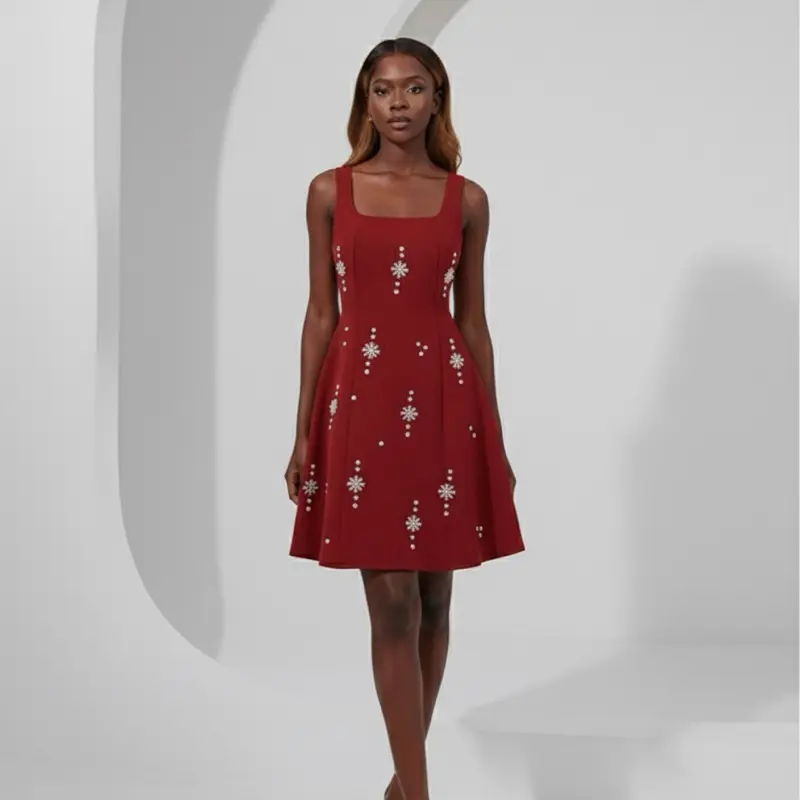 Elegant Sleeveless Party Dress