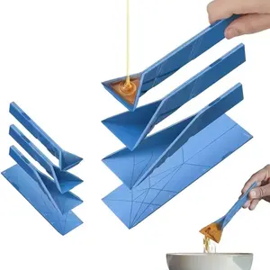 2-Piece Magnetic Measuring Spoon Set, Foldable Design,Leak-Proof,Space-Saving, Easy Clean,ldeal for Cooking & Baking Kitchen Tools,Kitchen Measuring Utensils