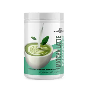 Matcha Latte With Collagen and Hyaluronic Acid