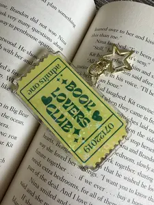 Book Lovers Club Keychain