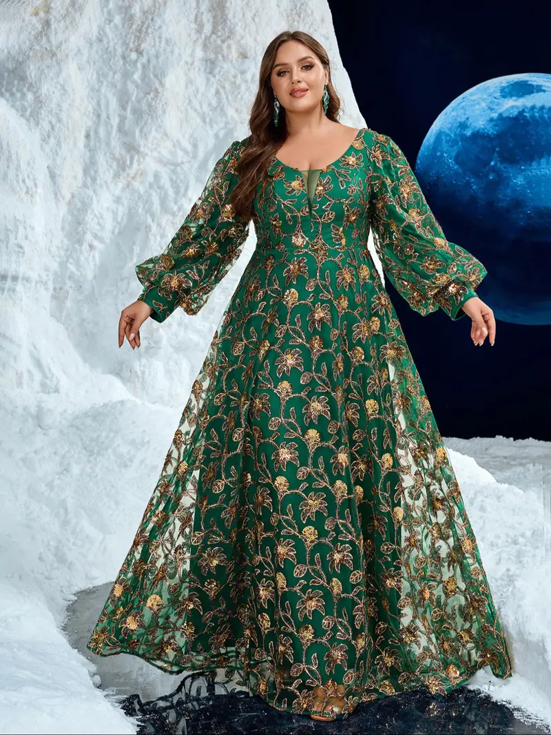 beaded evening gown