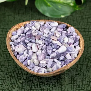 Down to Earth Lepidolite Crystal Chips 1lb.