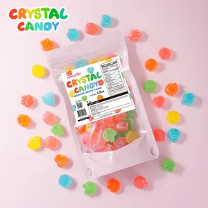 Crystal Candy Assorted Fruity Gummy, 5.35oz, Sweet Snack