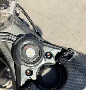 Titanium Surron LBX Ignition bolts (Set of 2)