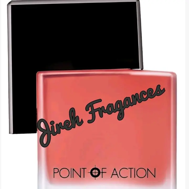 Jireh Fragances Point of Action Red for Men New Sealed in Box 60 ML 2 FL OZ by House of Fuller