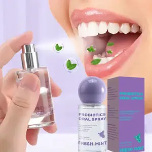 Stay fresh anytime, anywhere. This portable mint spray helps keep your breath feeling clean and refreshed throughout the day. Perfect for travel, work, or after meal