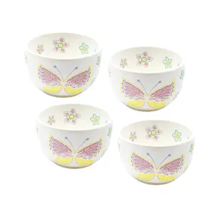 Temp-tations Seasonal Set of (4) 8-oz Condiment Bowls