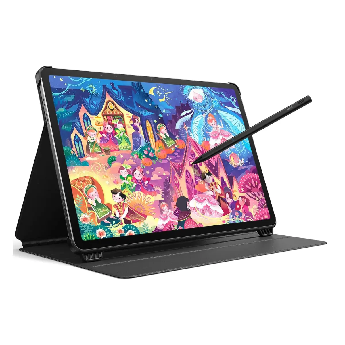 UGEE UT3 Standalone Drawing Tablet, 14.25" 2.4K Full-Laminated Nano Matte Display, No Computer Required, Android 14, 8GB+256GB Storage, 10000mAh Battery, 27W Fast Charging, Built-in U-Pencil, Portable Digital Art Tablet
