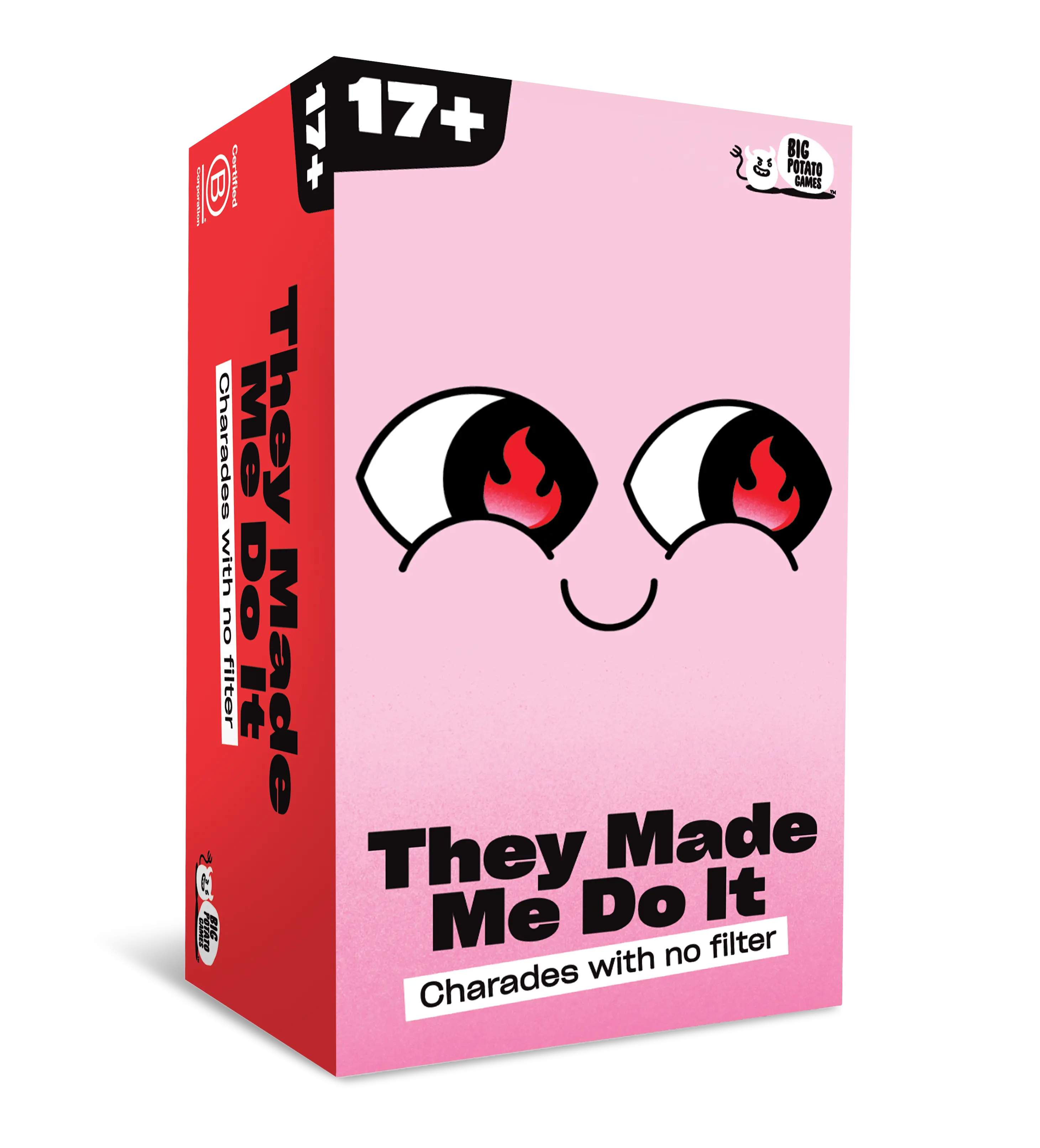 They Made Me Do It - The Charades Game With No Filter That's as Rude as Your Friends Are for a fun Board Games Night Party Board Game Tabletop Games