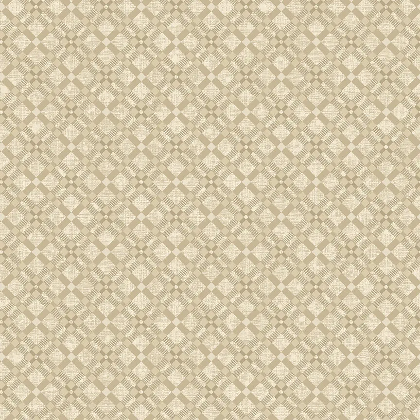 Fabric Benartex Natural Winter Tartan Winter Haven by the Quarter Yard 16797-70