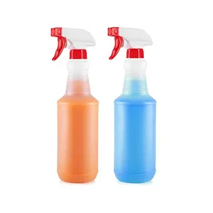 Zulay Home Spray Bottle - Leak-Proof, Chemical-Resistant HDPE with Adjustable Nozzle, Ideal for Cleaning Solutions in Home and Commercial Use