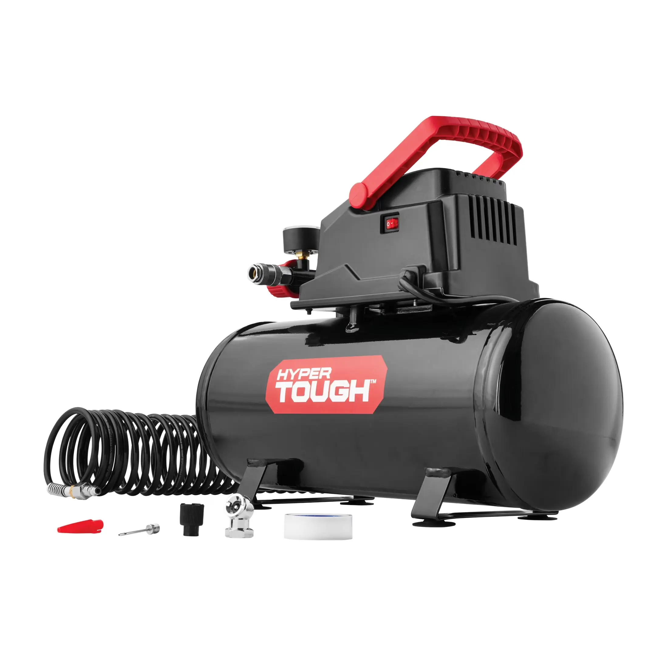 Black 100 PSI Oil-free Portable Air Compressor 3 gal