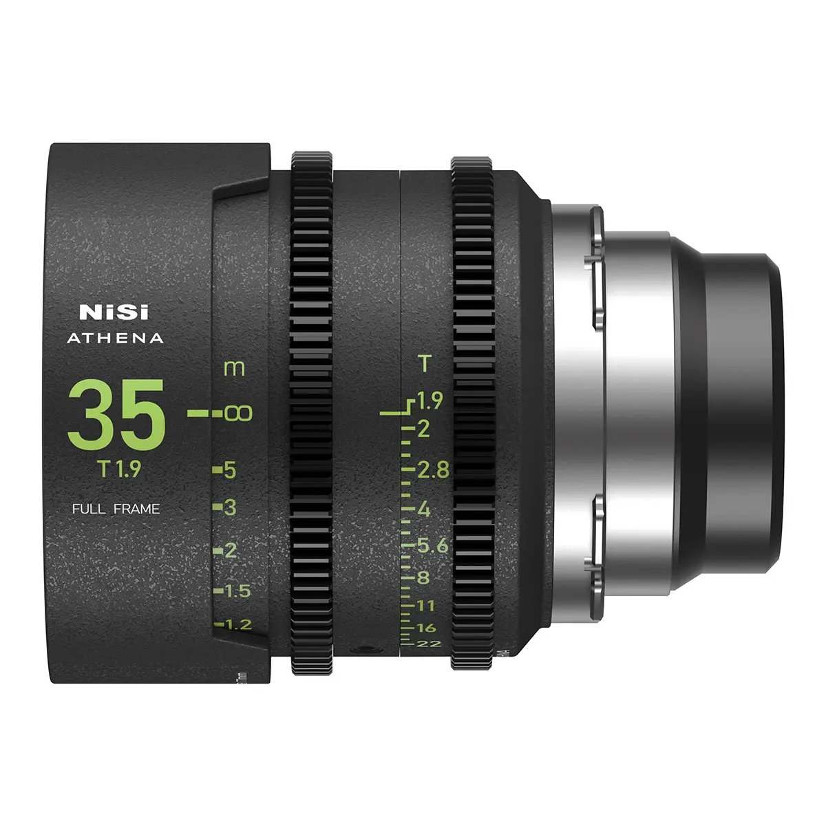NiSi ATHENA PRIME 35mm T1.9 Cine Lens with Filter Holder, PL Mount