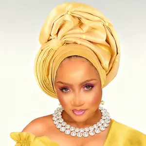 New Style Muslim Traditional South American Fashion Solid Color Shiny Crepe Sequin Three-layer Brim Hooded Hat for Ladies, Suitable for Church, Tea Party, Ball, Party And Other Daily Activities.