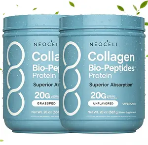2X NeoCell Collagen Bio-Peptides Powder, 20oz (567G) - Grassfed Healthcare Protein Supplement - Advanced with 18 Essential Amino Acids