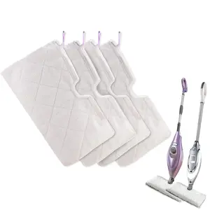 For Shark S3500 Steam Mop Pads 4-Pack  - for Pet Hair & Stains Eco-Washable Reusable Hard Floor Cleaners
