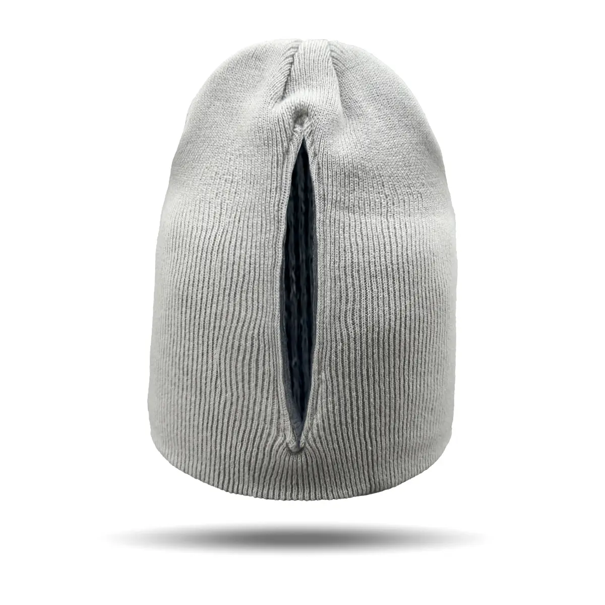 Sporty Knit Open-Back Ponytail Beanie - Stretchy, Practical, Fit for Sports & Outdoor Use, Warm & Stylish Accessory, Soft