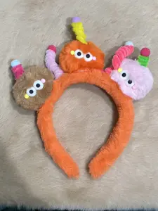 Birthday Cake Pompoms Hat Delicate Top