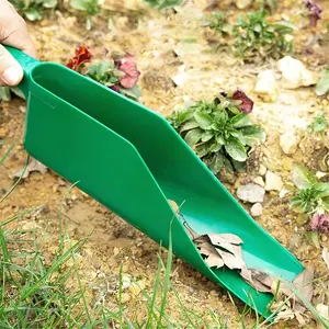 Drainage Gutter Cleaning Tool, Non-Slip Ergonomic Spade, Durable Plastic Scoop for Roof Gutters and Downspouts, Clear Leaves, Gardening Yard Tool