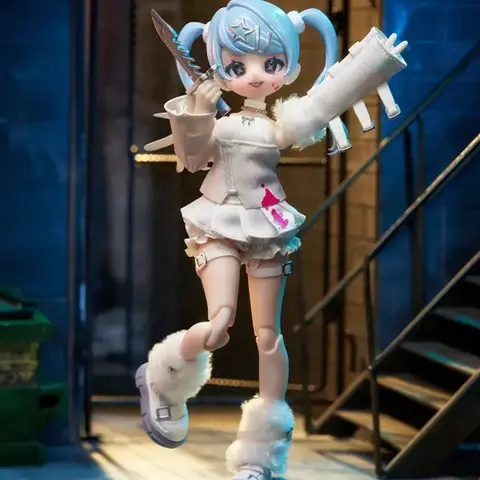 BJD Evelynna Doppelganger MJD Series Figure Collectible Blind Box No 1/96 Rare Shot, 1 Hidden Model, 1 Pc Action & Toy Figure for Collecting (Dolls & Stuffed Toys Category), Figurine, Collectible Figure Decor