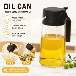 Kitchen Press Spray Nozzle, Olive Oil Sprayer, Quantitative Large Angle Mist About 0.02 Ounce, Perfect for Evenly Coating Salads, Cooking Bbqs, Healthy Oil Control